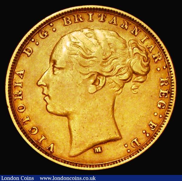 Sovereign 1879M George and the Dragon S.3857, Marsh 101 Fine/NVF : English Coins : Auction 182 : Lot 3178