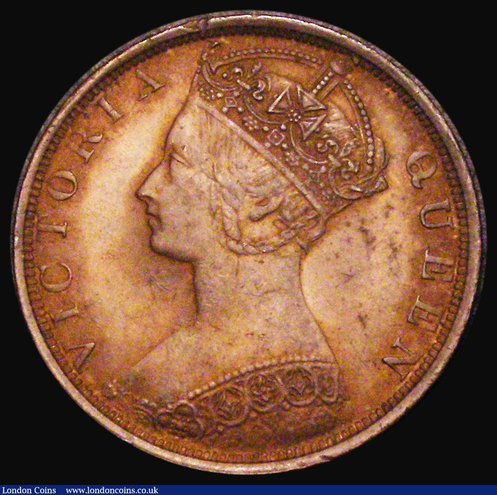 London Coins : A182 : Lot 1167 : Hong Kong Cent 1901 AU/Unc the obverse with subdued lustre