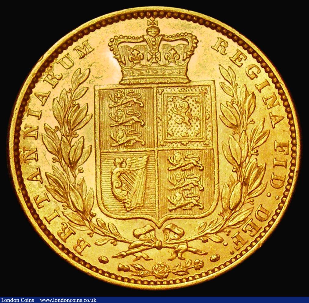 London Coins : A182 : Lot 2026 : Sovereign 1851 Marsh 34, S,3852C NEF with a gentle edge bruise