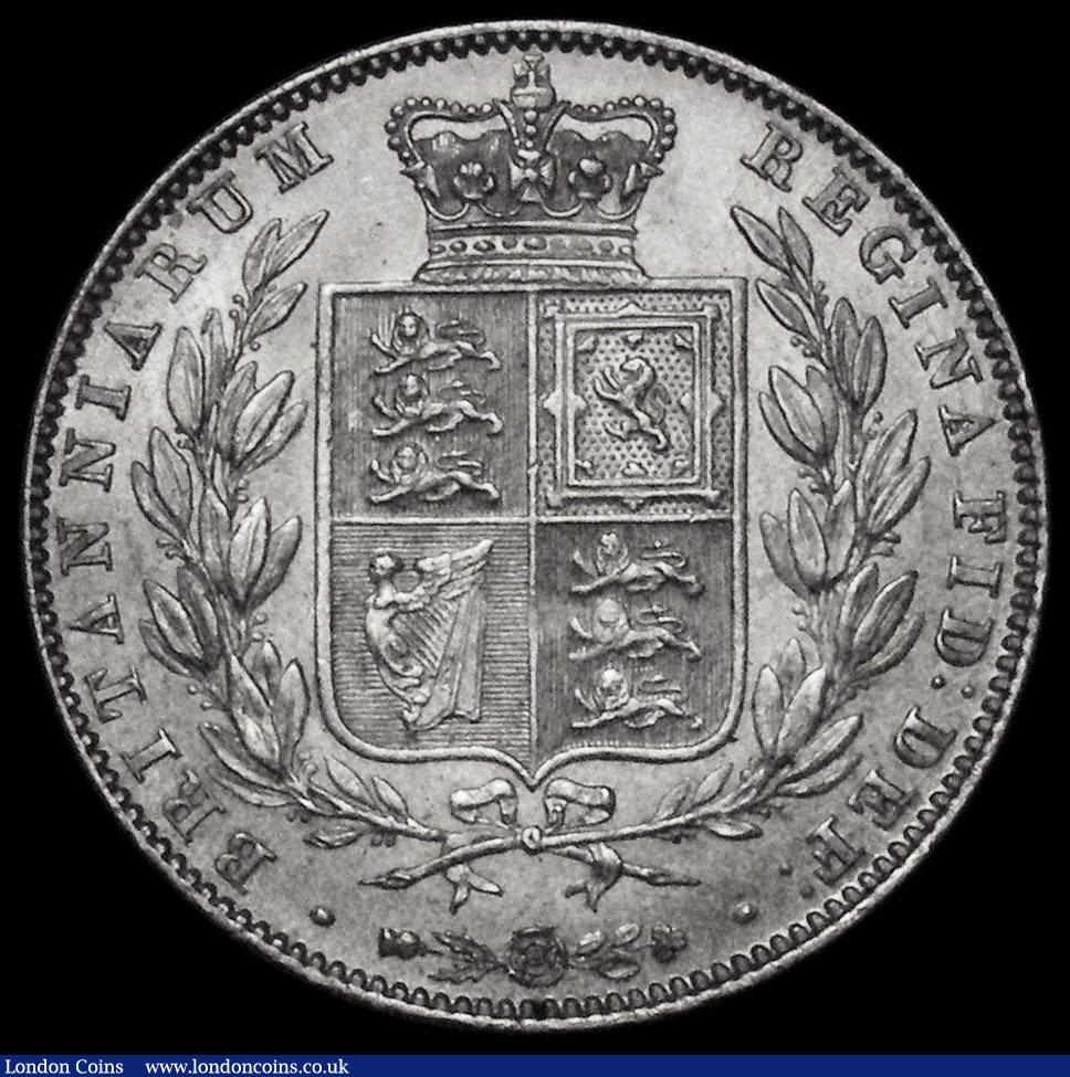 London Coins : A182 : Lot 2573 : Halfcrown 1840 ESC 673, Bull 2715 UNC and lustrous, in an LCGS holder and graded LCGS 78. We note th...