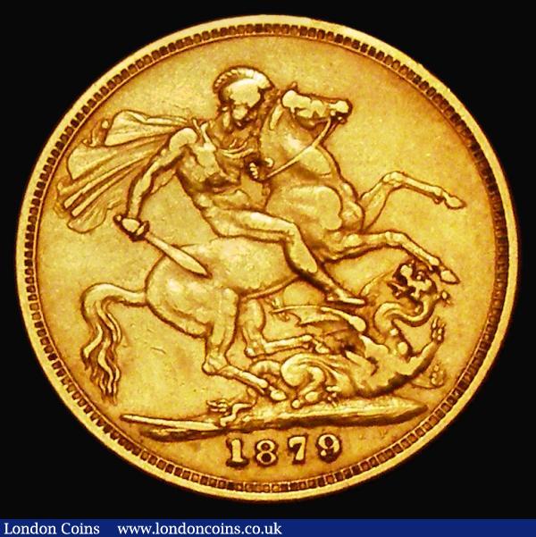 Sovereign 1879M George and the Dragon S.3857, Marsh 101 Fine/NVF : English Coins : Auction 182 : Lot 3178