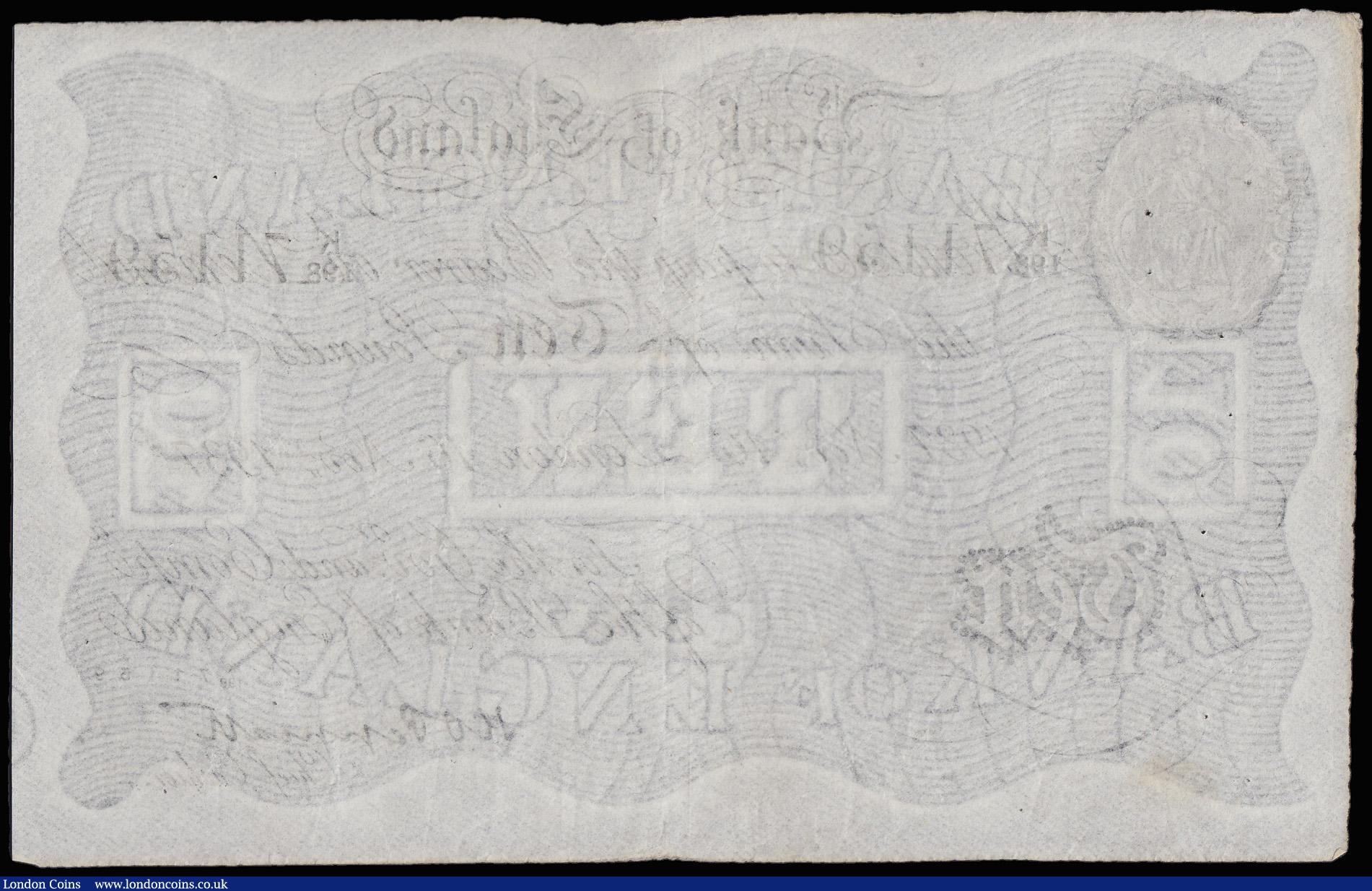 London Coins : A182 : Lot 35 : Ten Pounds Peppiatt white B242 London Nov 16 1937 K/198  71159, Pick 336 pleasing and bold Good VF w...