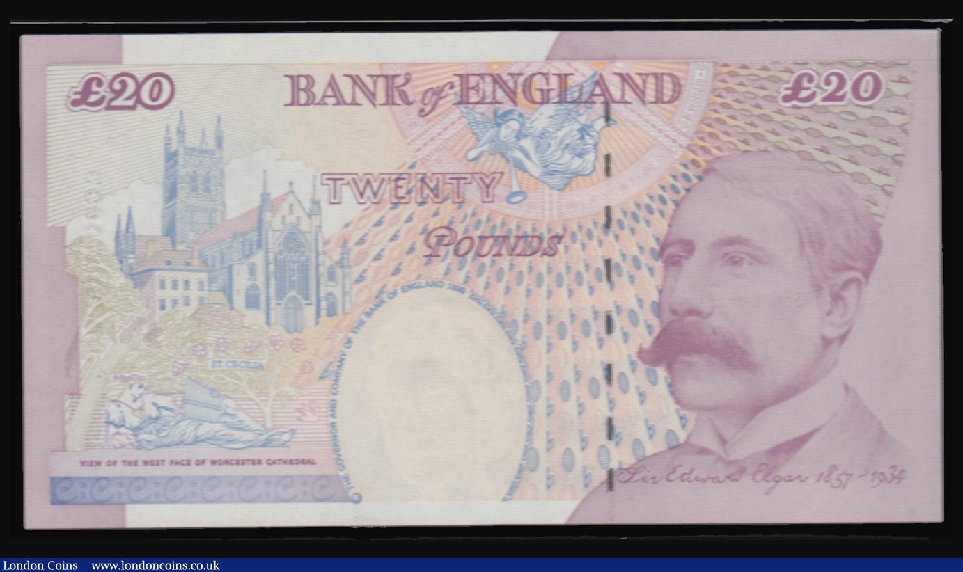London Coins : A182 : Lot 98 : Twenty Pounds Lowther 50th Coronation issue series QC50 000200, only issued in the C174 presentation...
