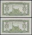 London Coins : A182 : Lot 145 : Egypt 25 Piastres 1952 Pick 28 (2) AU - Unc
