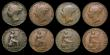 London Coins : A182 : Lot 1627 : Pennies (8) 1831 W.W on truncation Peck 1458* Near Fine/Fine, 1831 .W.W on truncation Peck 1458 VG, ...