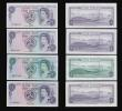London Coins : A182 : Lot 180 : Isle of Man 1 Pounds (4) Paul 1972 G433928, Dawson Green Pick 38 M877483, Dawson Purple Pick 40 (2) ...