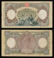 London Coins : A182 : Lot 182 : Italy 5000 Lire (2) 5th May 1952 Pick 85b VG or slightly better, with small central holes where fold...