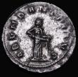 London Coins : A182 : Lot 2098 : Roman Antoninianus Gallienus (265-267AD) Obverse: Head right, radiate, GALLIENVS AVG, Reverse: Abund...
