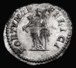 London Coins : A182 : Lot 2119 : Roman Denarius Julia Domna (193-201AD) Obverse: bare head right, IVLIA AVGVSTA, Reverse: Fortuna sta...