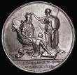 London Coins : A182 : Lot 666 : Coronation of George I 1714 35mm diameter in silver, by J. Croker, The Official Coronation issue, Ob...