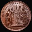 London Coins : A182 : Lot 693 : Death of John Conduitt 1738, 58mm diameter in bronze, by J.S. Tanner (after H.F. Gravelot) Obverse: ...