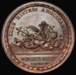 London Coins : A182 : Lot 717 : Retirement of David Garrick 1776 37mm diameter in bronze, by J. Kirk, Obverse: Bust left, draped, DA...
