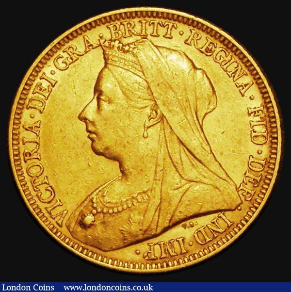 Sovereign 1896M Marsh 156, S.3874 Good Fine, the reverse slightly better  : English Coins : Auction 183 : Lot 2251