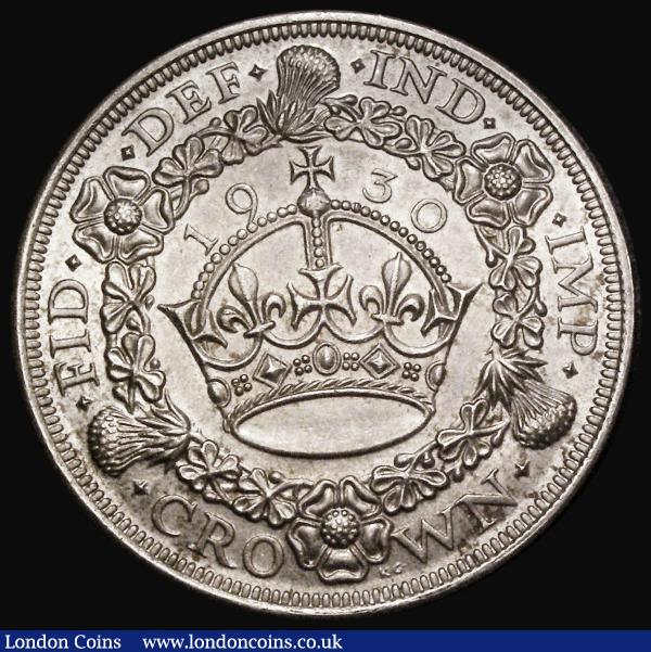 Crown 1930 ESC 370, Bull 3638 EF with some minor contact marks : English Coins : Auction 183 : Lot 1487
