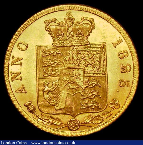 Half Sovereign 1825 Marsh 406, S.3803 GEF and lustrous with some contact marks : English Coins : Auction 183 : Lot 1829