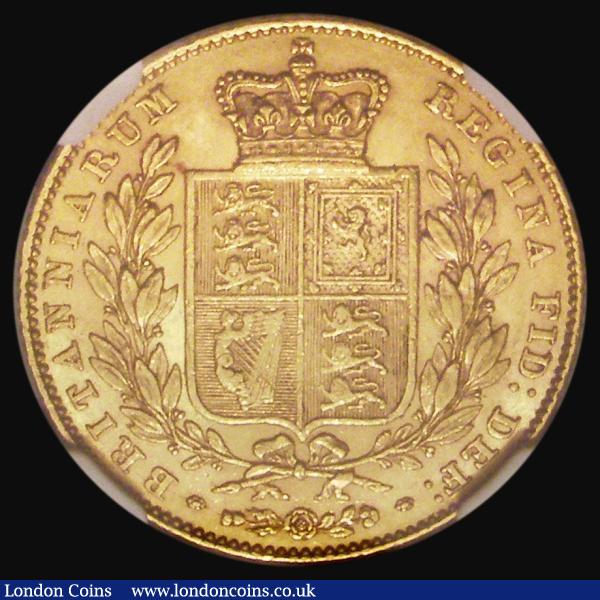 Sovereign 1838 Marsh 22, S.3852, in an NGC holder and graded AU58  : English Coins : Auction 183 : Lot 2192