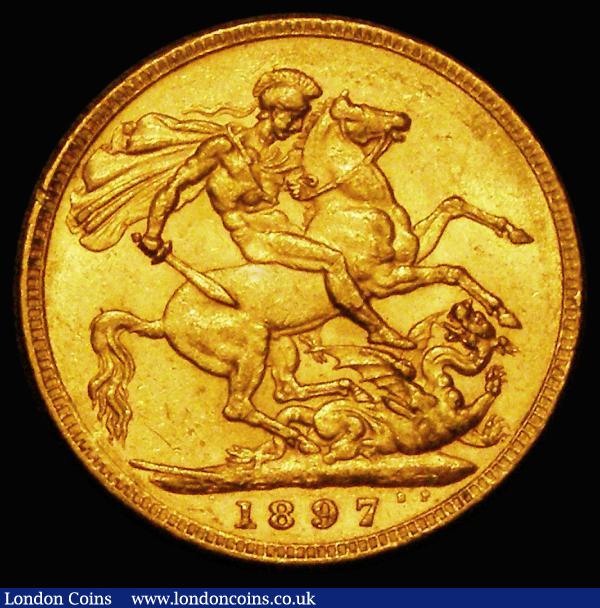 Sovereign 1897M Marsh 157, S.3875 Good Fine/NVF with some contact marks : English Coins : Auction 183 : Lot 2252