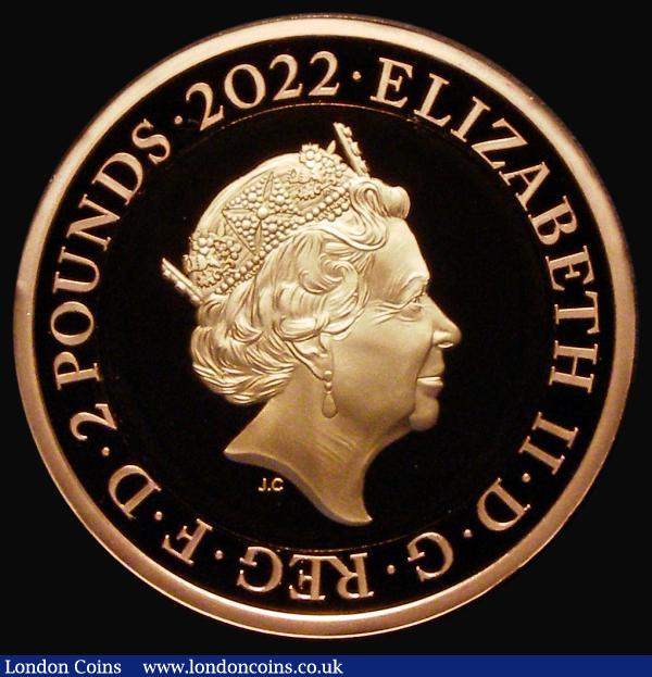 Two Pounds 2022 The Life and Legacy of Dame Vera Lynn Gold Proof S.K65 FDC uncased in capsule, no certificate : English Coins : Auction 183 : Lot 2422