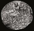 London Coins : A183 : Lot 1329 : Seleukid Empire - Tetradrachm Philip I Philadelphos (c.95/4-76/5BC) Uncertain Mint. 28mm diameter, O...