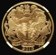 London Coins : A183 : Lot 1649 : Five Pound Crown 2013 Queen Elizabeth II The Queen's Portraits - Gillick head S.L28 Gold Proof ...