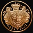London Coins : A183 : Lot 1664 : Five Pound Crown 2022 Queen Elizabeth II Platinum Jubilee Gold Proof S.L95A FDC uncased in capsule n...