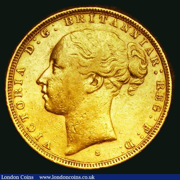 Sovereign 1880S George and the Dragon, Horse with long tail, W.W. buried in truncation, Small B.P., S.3858A, Good Fine, Near VF : English Coins : Auction 184 : Lot 2035