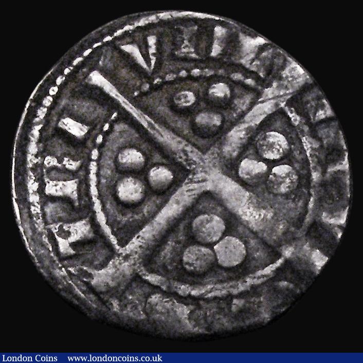 London Coins : A184 : Lot 1448 : Penny Edward I Newcastle Mint, Class 9a, S.1428, 1.32 grammes, Good Fine