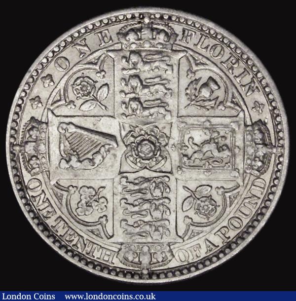 Florin 1849 ESC 802, Bull 2815 NVF/Good Fine with some contact marks, possibly once cleaned : English Coins : Auction 184 : Lot 1629