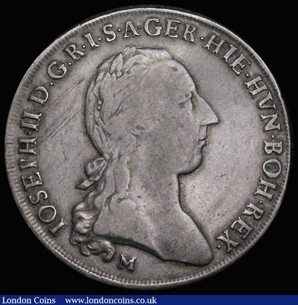 Italian States - Milan Crocione 1788M (similar to Austrian Netherlands Kronenthaler) KM#220 Near Fine/Fine the obverse with some old scratches, a scarce type : World Coins : Auction 185 : Lot 1478