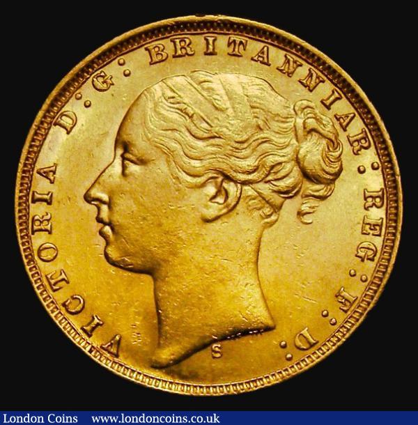Sovereign 1876S George and the Dragon, Marsh 115, S.3858A, GEF in an LCGS holder and graded LCGS 70 : English Coins : Auction 185 : Lot 1934