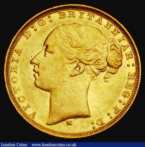 Sovereign 1880M George and the Dragon, Marsh 102, S.3857, NEF with some minor contact marks : English Coins : Auction 185 : Lot 1945