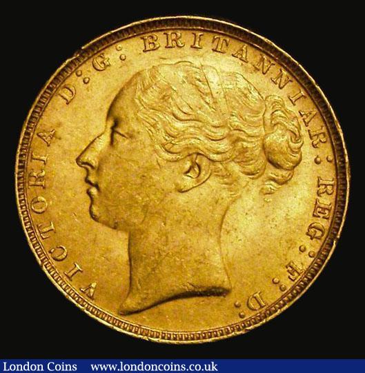 Sovereign 1885 George and the Dragon, Marsh 93, S.3856B, EF in an LCGS holder and graded LCGS 65 : English Coins : Auction 185 : Lot 1966