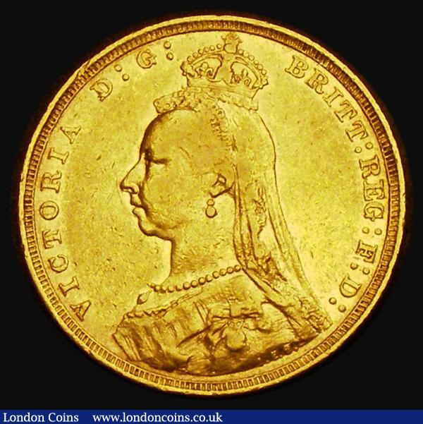 Sovereign 1892S Marsh 143, S.3868C, DISH S16, Good Fine/VF : English Coins : Auction 185 : Lot 1998