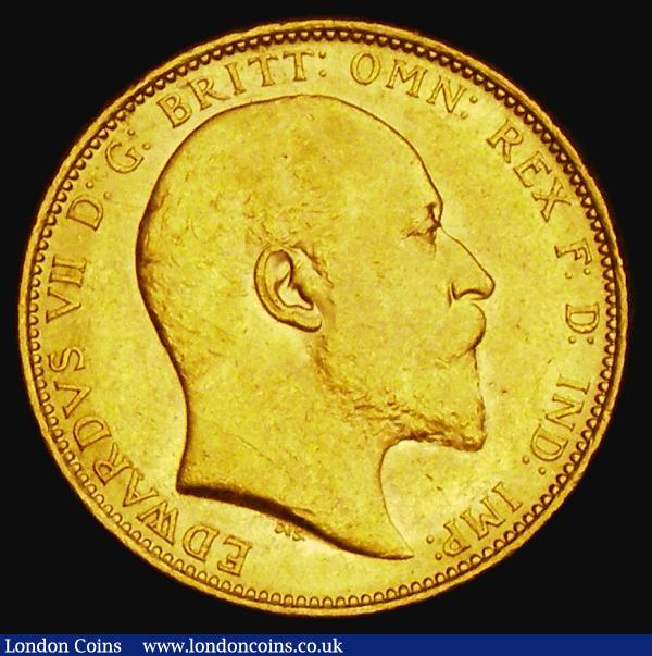 Sovereign 1905M Marsh 189, S.3971 NEF with some contact marks : English Coins : Auction 185 : Lot 2043