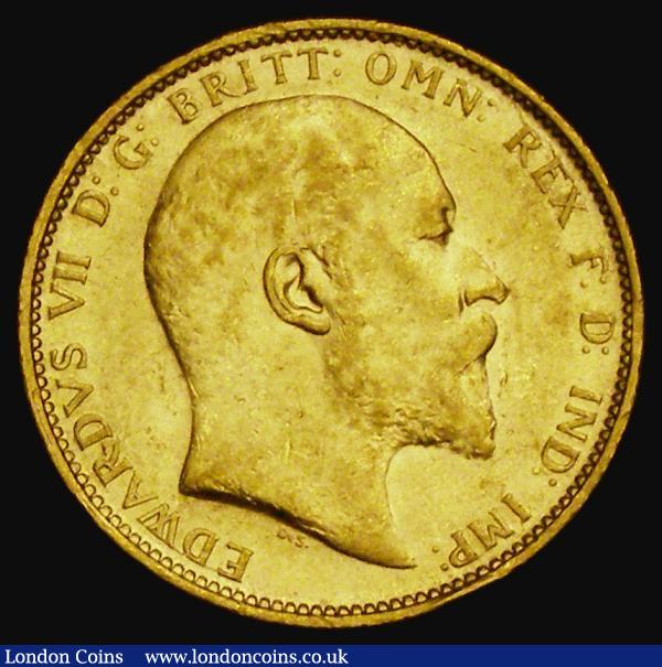 Sovereign 1909S Marsh 211, S.3973, GVF the reverse with some heavier contact marks : English Coins : Auction 185 : Lot 2063