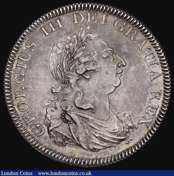 Dollar Bank of England 1804 Obverse A, Reverse 2, ESC 144, Bull 1925, the date of the under type partially visible (-80-) the last digit a 2 or 9, GVF with some underlying lustre and colourful tone : English Coins : Auction 185 : Lot 2306
