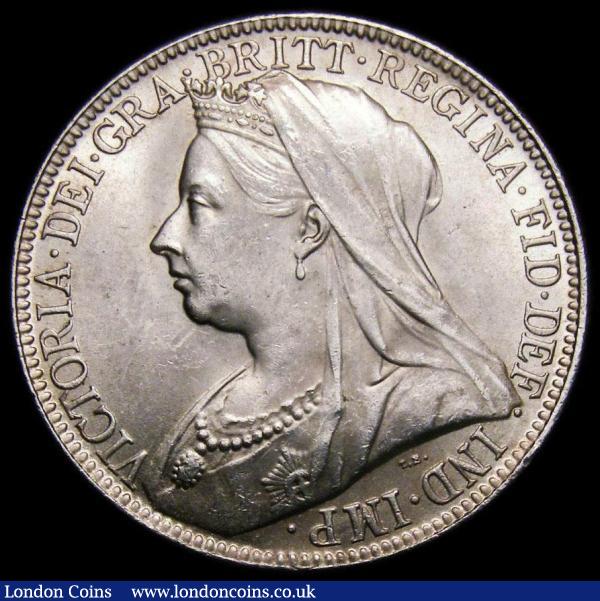 Florin 1899 ESC 883, Bull 2969 UNC and lustrous in an LCGS holder and graded LCGS 78, minor contact marks only prevent this from being choice, : English Coins : Auction 185 : Lot 2372