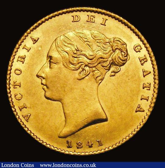 Half Sovereign 1841 Marsh 415, S.3859 A/UNC in an LCGS holder and graded LCGS 75, listed as R2 by Marsh and seldom seen in this high grade : English Coins : Auction 185 : Lot 2484