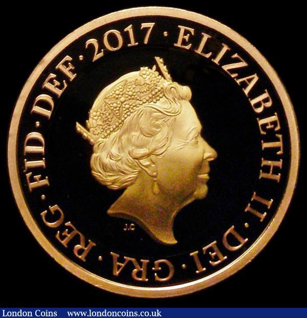 Two Pounds 2017 200th Anniversary of the Birth of Jane Austen Gold Proof S.K45 FDC  uncased in capsule, no certificate : English Coins : Auction 185 : Lot 2996
