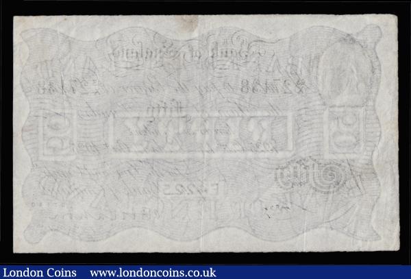 Fifty Pounds Mahon 14 October 1925 Leeds B218d 43/X 27138 about VF for wear with small penned number front and another this stamped and some light staining, a rare seldom offered issue (Ex Sworders Fine Art Auctioneers Essex) : English Banknotes : Auction 185 : Lot 120