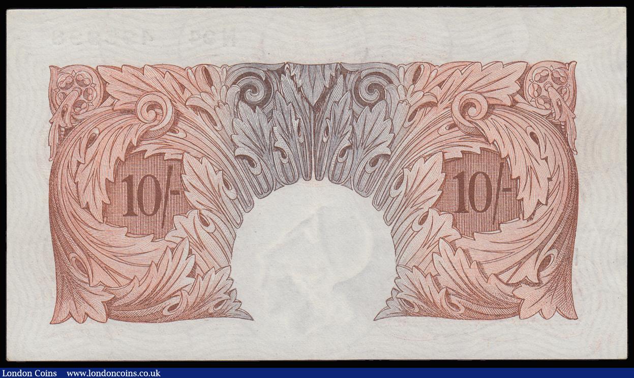 London Coins : A185 : Lot 128 : Ten Shillings Catterns B223 issued 1930 N94 495998 GVF-NEF