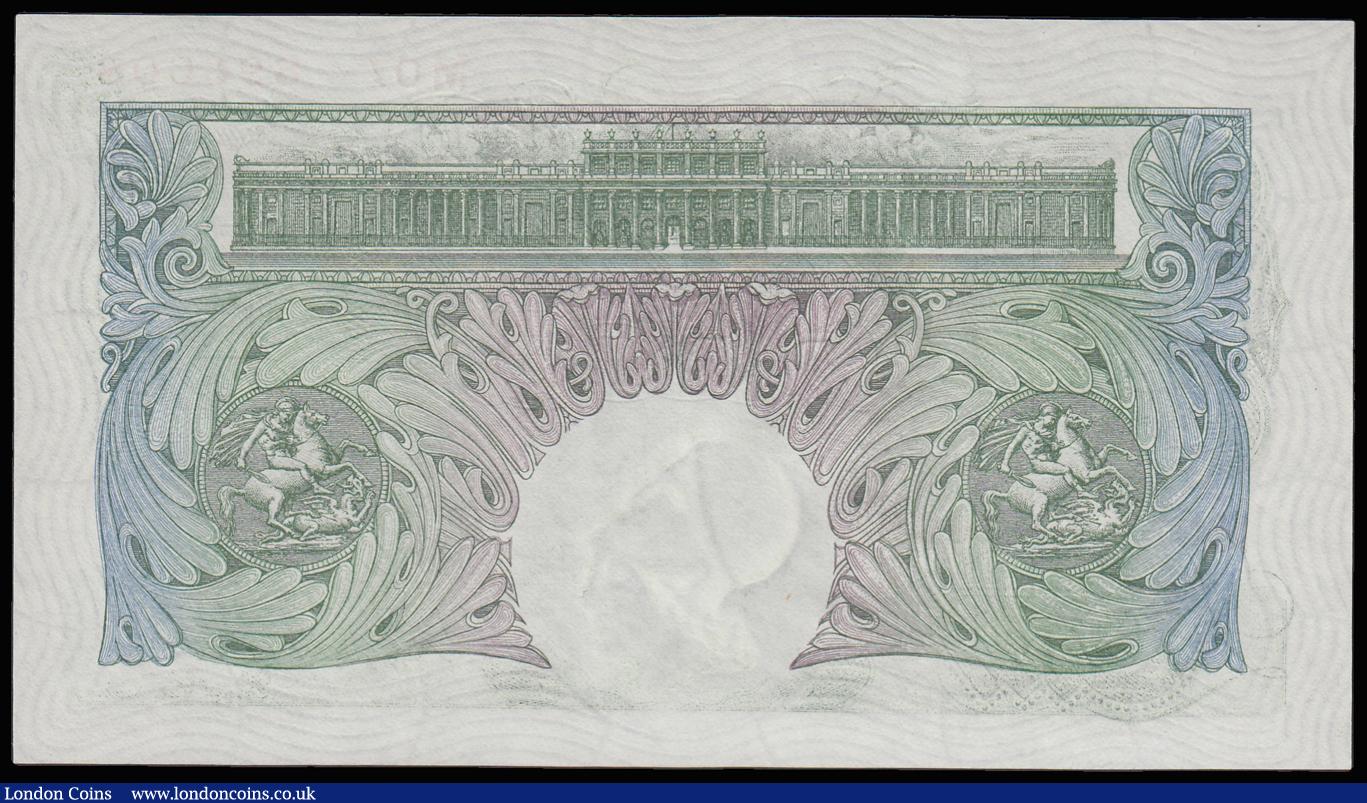 London Coins : A185 : Lot 132 : One Pound Catterns 1930 B225 M07 896608, about UNC