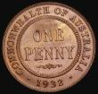 London Coins : A185 : Lot 1353 : Australia Penny 1932 KM#23 EF and scarce in high grade