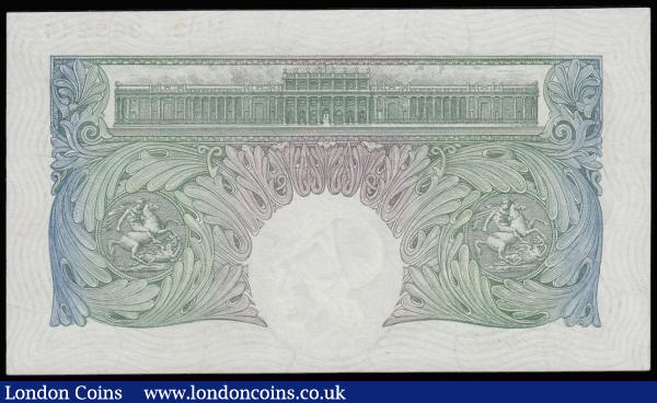 One Pound Catterns B225 issued 1930 M62 369244 Unc : English Banknotes : Auction 185 : Lot 138