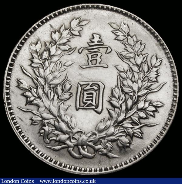 China - Republic Dollar Year 9, Seven characters above head Y#329.6 NVF/Good Fine, cleaned : World Coins : Auction 185 : Lot 1384
