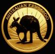 London Coins : A185 : Lot 1863 : Australia $100 Gold Kangaroo 2011P Reverse: Kangaroo facing left, sun behind, KM#1686, Gold One Ounc...