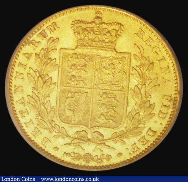 Sovereign 1838 Marsh 22, S.3852 EF/GEF the reverse lustrous, in an LCGS holder and graded LCGS 60, very rare in high grades : English Coins : Auction 185 : Lot 1876