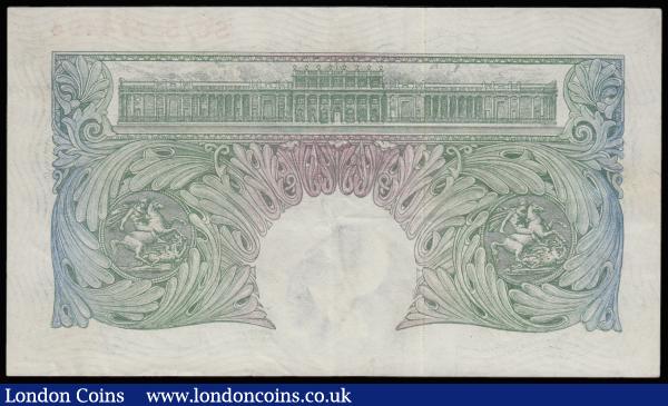 One Pound Peppiatt B261 issued 1948 replacement series S07S 714494 GEF-AU and scarce in all grades : English Banknotes : Auction 185 : Lot 189