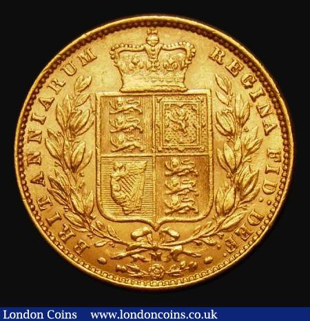 Sovereign 1874M Shield Reverse, 4 of date with lower part of serif joined to right of base, LCGS variety 06, type as Marsh 60, S.3857, EF in an LCGS holder and graded LCGS 60 : English Coins : Auction 185 : Lot 1928