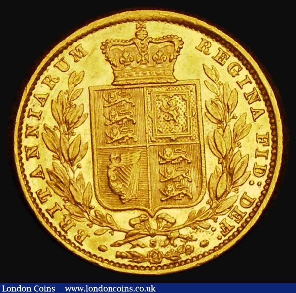 Sovereign 1879S Shield Reverse, Marsh 75, S.3855 VF/NEF with a minor scratch before FID : English Coins : Auction 185 : Lot 1943